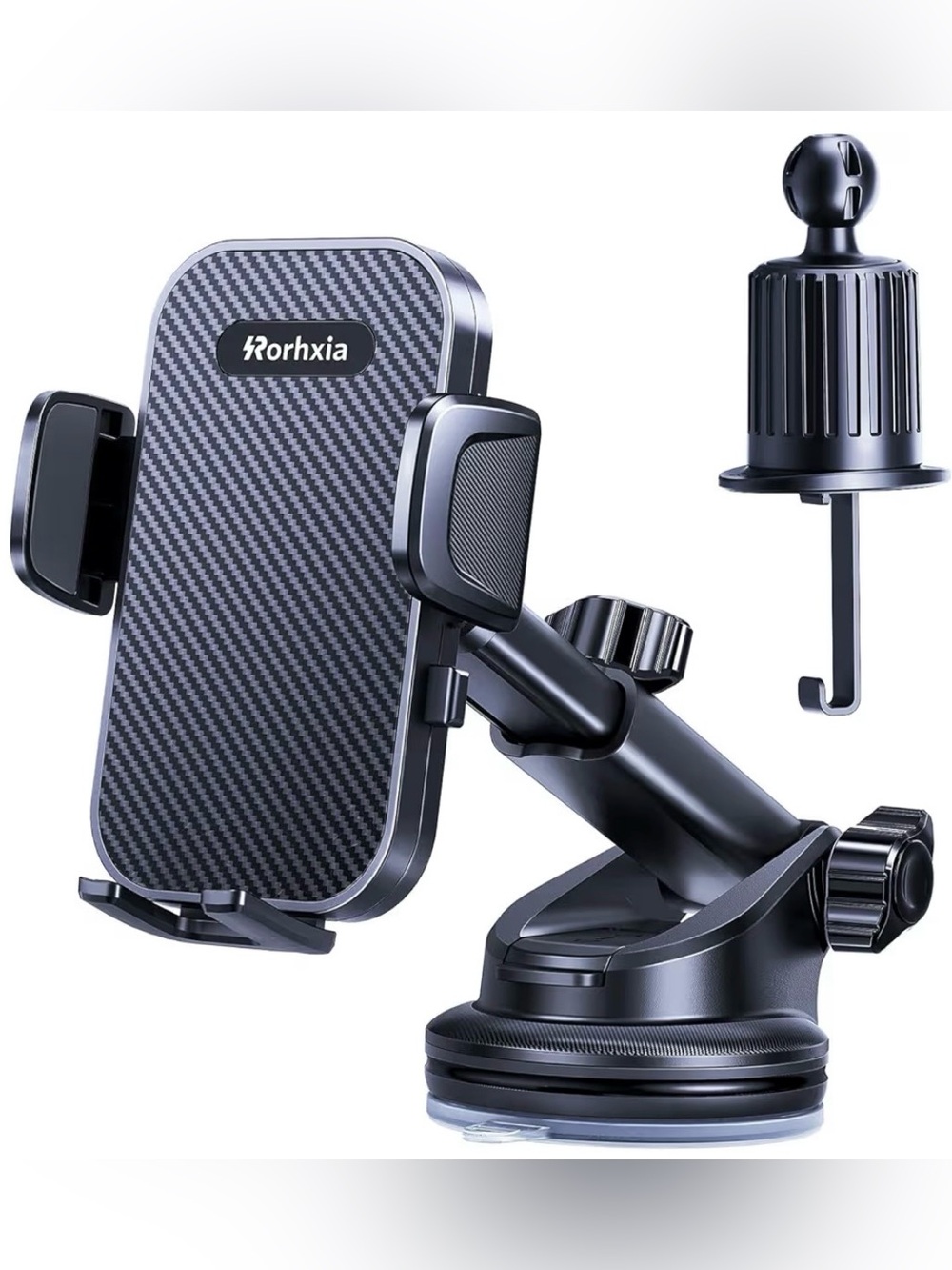 3-in-1 Car‎ Phone Mount Holder Dashboard Windshield Vent Suction Universal